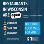 Wisconsin Restaurants are Open Flyer