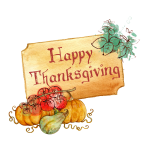 Happy Thanksgiving Sign